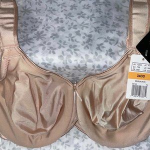 Wacoal Women's 85185 Bodysuede Underwire Bra Size 34DD